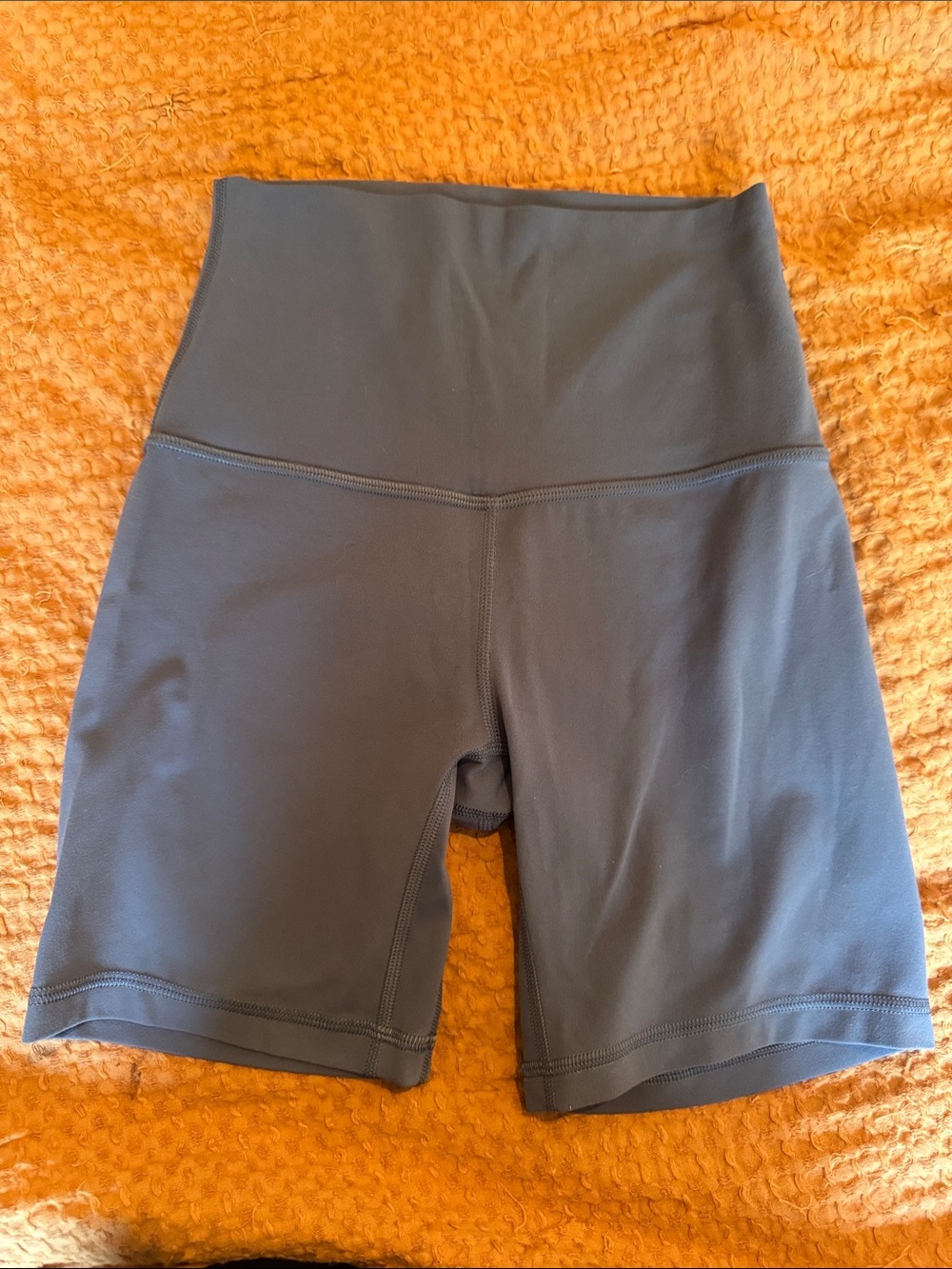 lululemon athletica Slate Gray High-Rise Bike Shorts
